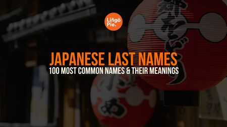 Common Japanese Last Names